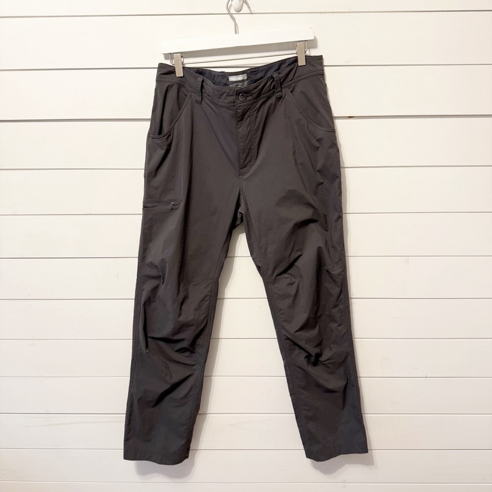 Marmot | Men's Hiking Outdoorsy Grey Nylon Cargo Pants Size 36